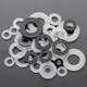 JINGGONG GB97 Nylon Washer Nylon Gasket Plastic Gasket Washer Insulating Washer Gasket Nylon Flat Washer 20% Off White M4*9*1 (200 pieces)