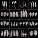Aseblarm feather white handmade diy feather decoration natural colored feather ornaments filled decorative materials photo props large floating length about 8-12cm 100 pieces