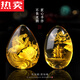 SNQP selects the quality of the new original ore amber intaglio carved water drop pendant, beeswax exquisite conformable pendant necklace for men and women, No. 15 inverted pendant, free certificate