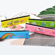 Kinderanfänger 16-Loch-Cartoon Doppelreihe Harmonica Instrument Early Education Spielzeug Mundharmonica umweltfreundlich rosa Einhorn