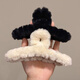 Lika Shi Hair Ball Hair Clip Back of Head Shark Clip Feminine Hair Clip Headwear Bangs Clip Hair Clip A02 Plush Dark Coffee (11CM)
