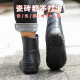 Botas de lluvia de fútbol botas de lluvia para hombres zapatos de agua para hombres tubos mediados de los zapatos impermeables para el agua de los adultos botas de agua de agua zapatillas de goma de moda botas de agua