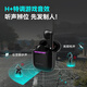 Ride (EDIFIER)HECATE GM3 PLUS True Wireless Bluetooth 5.3 [45ms Low Latency] Half-in-ear gaming music headphones are suitable for Black Shark Huawei Xiaomi Samurai Black