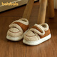 Balabala lambskin children's cotton shoes 2025 new winter boys' comfortable thickened plush slippers outdoor warm parent-child shoes