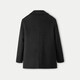 Heilan House (HLA) Coat Men's 25 New Light Business Classic Series Pure Wool Warm Jacket Winter Black 02 185/100A 2XL Recommended 165~180Jin Jin equals 0.5 kg