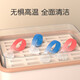 Babyjianle Bebé aprendiendo horquillas y cucharas para sentir la temperatura y el cambio de color cucharas de silicona para bebés alimentando agua y comer puré de frutas y cucharas cálidas Aprenda a comer mesa de rosa polvo + tortillo + caja de almacenamiento