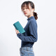 
Scarecrow card bag yellow wallet lucky versatile 2022 new women's long clutch simple fashionable wallet women yellow spot arrived