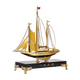 诺诗曼一帆风顺帆船摆件办公室客厅酒柜装饰品乔迁之喜搬家礼物开业礼品 定制刻字（联系客服）小号一帆风顺摆件