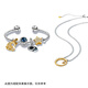 Pandora Pandora Shine sky shooting star necklace 368515C01 couple design gift 50 cm