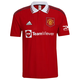 Adidas Hombres de manga corta para hombres Versiones de fanáticos de Manchester United Manchester Jersey Football Training Breathable Fitness Clothing Casual Top H13881/Manchester United XL