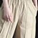 
Zimu Cotton and Linen 2025 spring and summer clothing for women, nine-point casual pants, loose Harun Blossom pants, slim, high waist, versatile carrot pants 6636 Military green M (recommended 95-115Jin [Jin equals 0.5 kg])