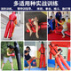 
Mu Qi practices dummy wrestling dummy judo hug and fall model catharsis room fire training sparring boxing doll dummy black space leather [high 155cm weight 40kg]