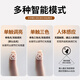 Babuqi Aluminiumlegierung Smart Dressing Spiegel LED Ganzkörperspiegel mit Wandlampenwand hängender Spiegel Hanging Wand Home Schlafzimmer Anpassungsspiegel Single Touch weiße Helligkeitsklingel-Einklappermodell Gold gebürstetem Draht 400*1200mm