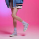Converse Official 1970er Frühling Neue Männer und Frauen High-Top-Leinwandschuhe Cloud Blue Grey Blue A06519C A06519C 37