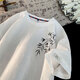 ZHIWEI NEUER CHINE CHINESS-STYLE Kurzärärmig T-Shirt für Herren Sommer neue Baumwoll- und Leinen Nischenmarke Lose halbärmelige T-Shirt T3524 Aprikosenfarbe 2xl [Empfohlen 140-160jin [Jin gleich 0,5 kg]]