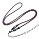 Beautifully made hand-woven jadeite obsidian necklace rope gold pendant rope peace buckle jade pendant lanyard jade pendant rope 3mm aventurine black rope - adjustable 1 piece