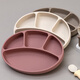 Plaque de partition modui platine en silicone plaque aspiration tasse de type pour enfants plaque bébé importée plaque de table supplémentaire 6 mois +