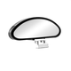 Coach car assisted rearview mirror wide angle small round mirror convex large field of view blind spot mirror car high definition reversing reflector 11.5CM lens black pair of auxiliary mirrors