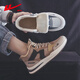 Huili men's shoes for men's summer two cotton shoes for men's plus velvet thickened warm shoes 2025 new high-top sports dad shoes for men's khaki plus velvet 41 (255mm)