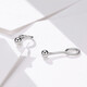 Jamie PT950 platinum earrings for ear care-Yuanzhu Doudou pt950 platinum earrings-a pair of about 1-1.2 grams
