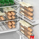 MPPMCK refrigerator egg box refrigerator side door egg storage box egg tray rolling egg sorting and storage egg 16755 double row three-layer [can be installed 48 pieces] automatic replenishment