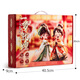 Dimanqi Kinderkleidung Design Spielzeug Girls DIY handgefertigtes chinesisches Stil Hanfu Kindergeschenke 12 Sets Dunhuang Geburtstags Geschenkboxen