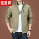 
Hengyuanxiang Outdoor Men's Jacket Autumn and Winter 2025 New Middle-aged Men's Autumn Clothes Plus Fleece Jacket Men's Spring and Autumn Thick 9898 Dark Blue Style Plus Fleece 2XL