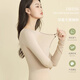 Langsha autumn clothes women's top single piece women's thin cotton bottoming underwear round neck tight body bottoming shirt