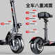 SEALUP lithium battery electric scooter portable foldable electric scooter two-wheeled scooter mini electric scooter 36V white/Chaoyang tubeless tire/3C Jin Yuxing/30-40km
