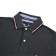 Tommy Hilfiger Tommy Men's Clothing New European and American Colord Colord Casual Slim Men's Short à manches courtes 673/670/691 Pink L (environ 90 kg)
