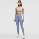 lululemon丨Wunder Train Women's Sports High Waist Leggings 24' Quick Dry LW5CYNA Blue Willow L