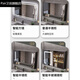 Haosexin Light Luxury Rock Integrated Bathroom Gabinete Combinado Lavado de baño Lavado de baño Descripción de baño Moderno de baño Simple Baño Juego de baño 6196 Gabinete de espejo ordinario O.6M+ Nano Integrado baño