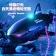 Midoye Mdy Fernbedienungskontrolle Wasserspray Hai wasserdichte wiederaufladbare Simulation Schwung Hochgeschwindigkeits-U-Boot-Fernbedienungs-Kontrollboot Kinderspielzeuggeschenk Megalodon Hai-Blau (simuliertes Schwimmen + Voller wasserdichte Set, Standardversion 1-Set von Batterie + Ersatzpropeller