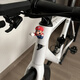 Chaosihui Mario Bike Sticker 3D Three-dimensional Road Bike Decoration Doll Mountain Bike Electric Vehicle Transformation Cute Decorative Sticker Mario 3D Doll-Red Hat 1pc [free traceless glue]