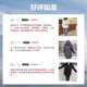 Bosideng (BOSIDENG) [Off-season] Winter extreme cold down jacket Goose down jacket for women mid-length hooded new national standard mall same jacket [Shop manager recommendation] Camouflage black 9813 M 165/88A Weight about 120-140Jin [Jin equals 0.5 kg]