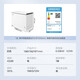Minea 301 -Liter Home Horizontal großer Gefrierstecker Gefrierschrank mit großer Kapazität Kühlung um Konvertierung Gefrierschrank Horizontaler Gefrierschrank Minea Gefrierschrank 101 km (e) Weiß 101l