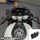 MDNG adapts to 24 models of Chunfeng 675sr modified mobile phone holder navigation bracket 675sr-r shock-absorbing cycling equipment accessories side handlebar installation position m10 ball head