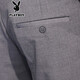 Playboy suit men's slim professional suit blazer casual suit wedding best man groom suit groom suit one button black single suit (send shirt) XL