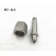 Adaptador de cilindro de cilindro G5/8 W21.8 CGA180 SALIDA 1/4 Hilo externo Nitrógeno Hidrógeno Acetileno CGA679 Conector de cilindro