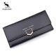 Cool Kangaroo KQ2024 New Women's Women's Long Clutch Fashion Version Coreano Versión Corea Simple Valor Multi-tarjeta Billetera Soft Billet