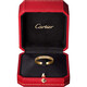 Cartier ring 18K gold baby's breath ring, same style for men and women, 2.6mm wide, set with 72 diamonds, LOVE wedding ring, Chinese Valentine's Day, 18K gold, B4218000 50 (one size fits all for women)