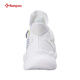 KUMPOO 2024 new style of Kuyi badminton shoes breathable button shoelace shock absorbing men and women sports shoes smoked wind KH-G826S new color matching Kuyi PRO KH-G826S white 36