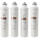 叽哩哇啦净水器通用MR0203-4 1695A-75G MR1795A 201A-4 净水机滤芯 全套4支（PP+C1+RO+C2）