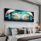 
Mo Hua Lulin Modern Simple Bedroom Decoration Painting Warm and Romantic Bedside Painting Hotel Hotel B&B Room Hanging Painting Background Wall Painting 01 Supporting Mo Yimo 9272 200*60 Black Frame (Diamond Inlay Painting) Customized Size