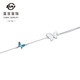 Caibai Jewelry Platinum Bracelet Pt950 Oriental Garden Butterfly Shadow Series Fashionable Blue Bracelet Price BJ Platinum Bracelet About 2.38g About 16cm