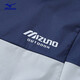 Mizuno (MIZUNO) outdoor skin jacket for men in summer, breathable and lightweight ice silk fishing hiking jacket for men, gray/dark blue L