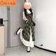 Zhidoudou automne et robe d'hiver pour femmes hivernales de style coréen Nouveau style coréen robe de style femme