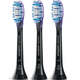 Philips (PHILIPS) electric toothbrush brush head G3 intelligent gum protection brush head HX9053/96 3-pack black suitable for Diamond 7 series, 9 series, AI brush heads