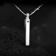 MZMZ platinum necklace men's pt950 platinum fashion decoration trendy temperament pendant double 12th birthday gift for girlfriend light luxury model-Hammer of Cupid Necklace (Platinum)