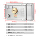 BLOSSOM anti-theft door lock exterior door lock old iron door wooden door lock indoor and outdoor door lock 9698 right opening